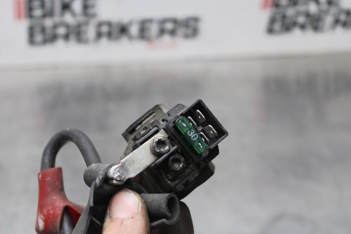 98 KAWASAKI NINJA ZX6 ENGINE STARTER RELAY STARTING MOTOR SWITCH BB870