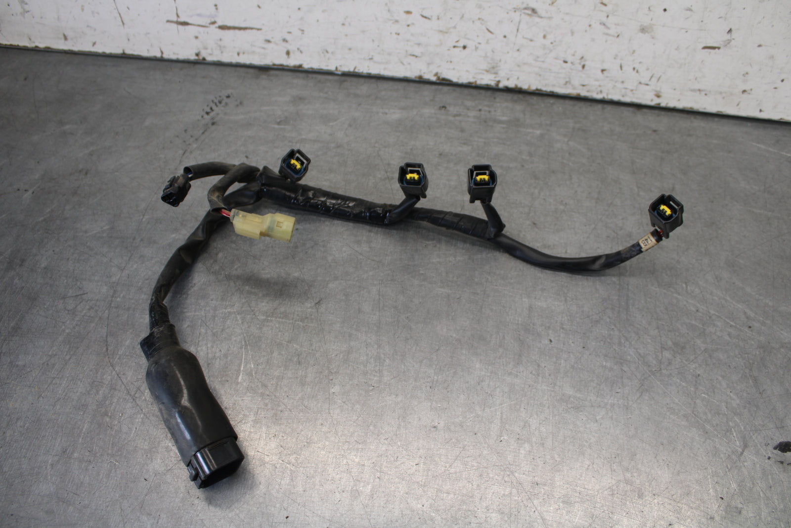 09-14 YAMAHA YZF R1 INJECTOR WIRING HARNESS WIRE LOOM 14B-82386-00-00 BB696