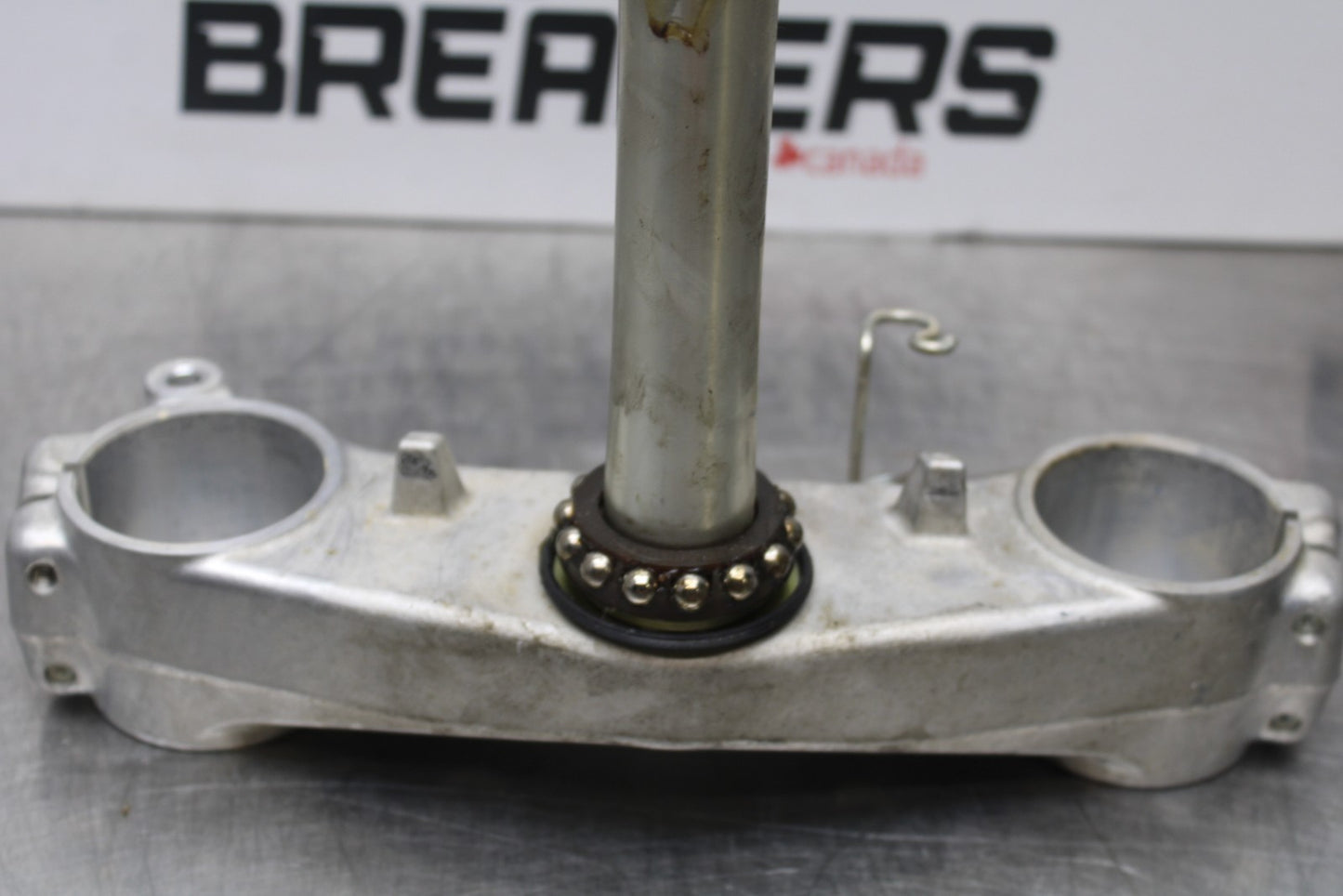 11-22 SUZUKI GSXR 600  FRONT FORKS CLAMP LOWER TRIPLE TREE STEM BB193