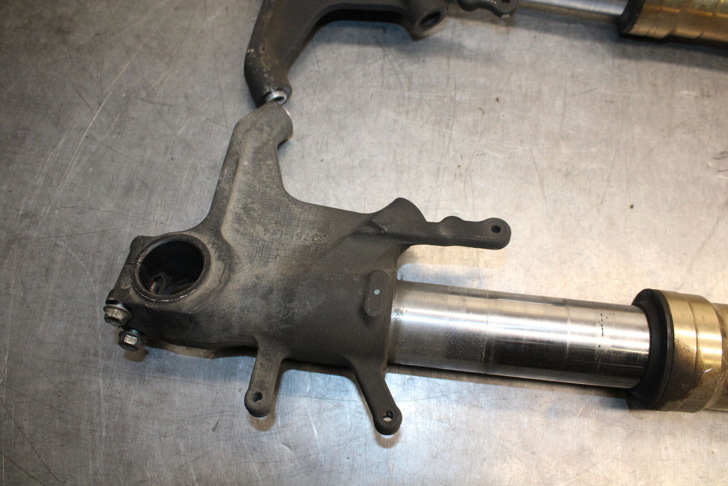 08-09 SUZUKI GSXR600 FRONT FORKS SHOCK SUSPENSION SET PAIR BB728