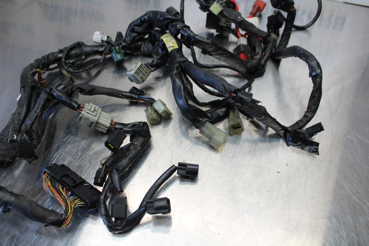 07 YAMAHA YZF R1 MAIN ENGINE WIRING HARNESS MOTOR WIRE LOOM BB120