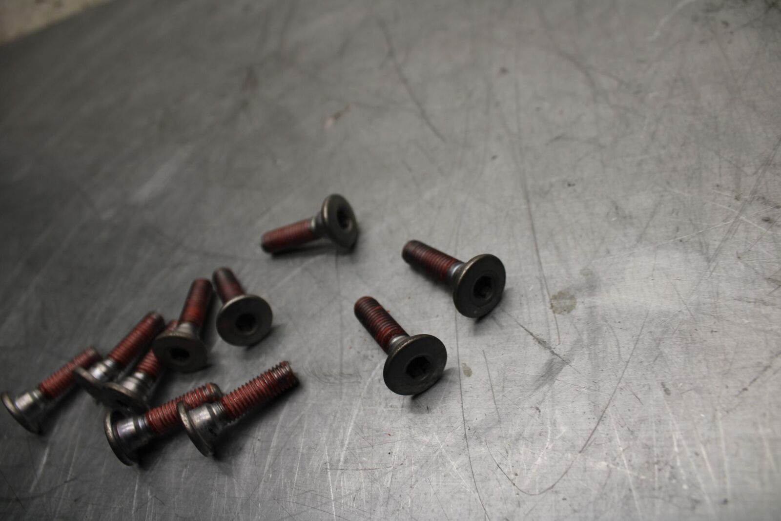 11-14 KAWASAKI VERSYS 650 LE 650C FRONT BRAKE ROTOR BOLTS DISC HARDWARE  BB498