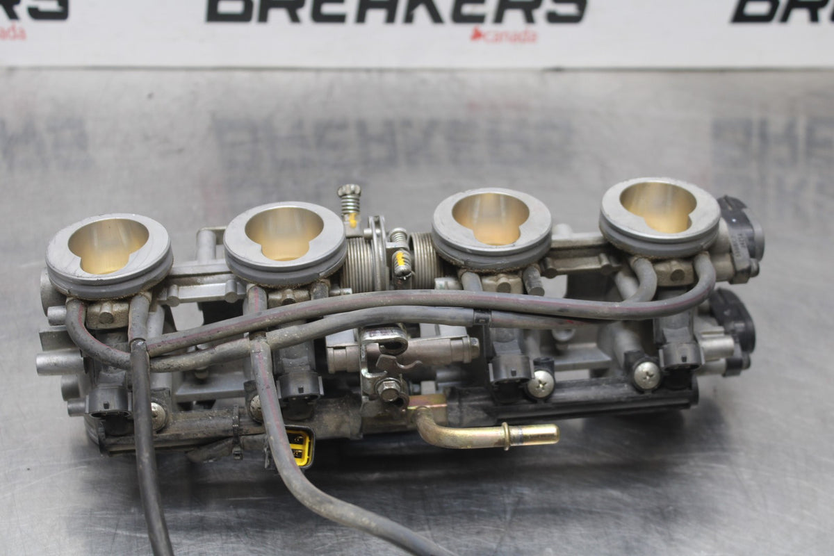 06 KAWASAKI Z750 MAIN FUEL INJECTORS / THROTTLE BODIES BB837