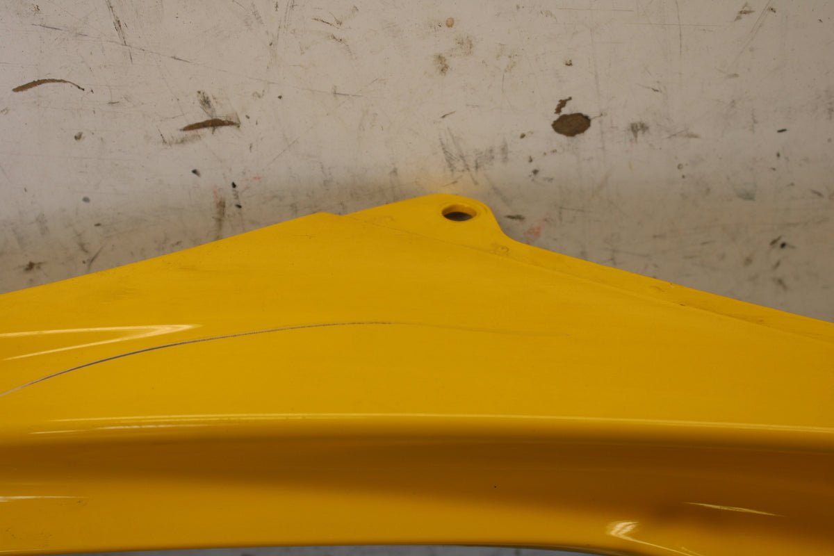 08-16 YAMAHA YZF R6 RIGHT FRONT UPPER MID SIDE FAIRING COWL PLASTIC OEM BB665