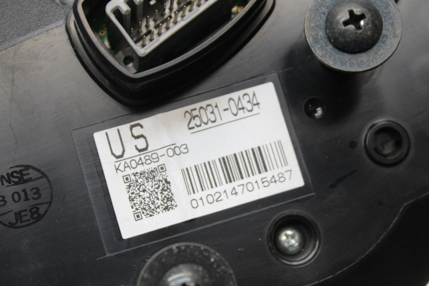 13-17 KAWASAKI NINJA ZX6R ZX636 ABS SPEEDO TACH GAUGES DISPLAY CLUSTER BB143