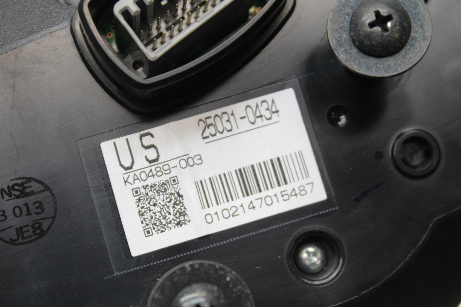 13-17 KAWASAKI NINJA ZX6R ZX636 ABS SPEEDO TACH GAUGES DISPLAY CLUSTER BB143