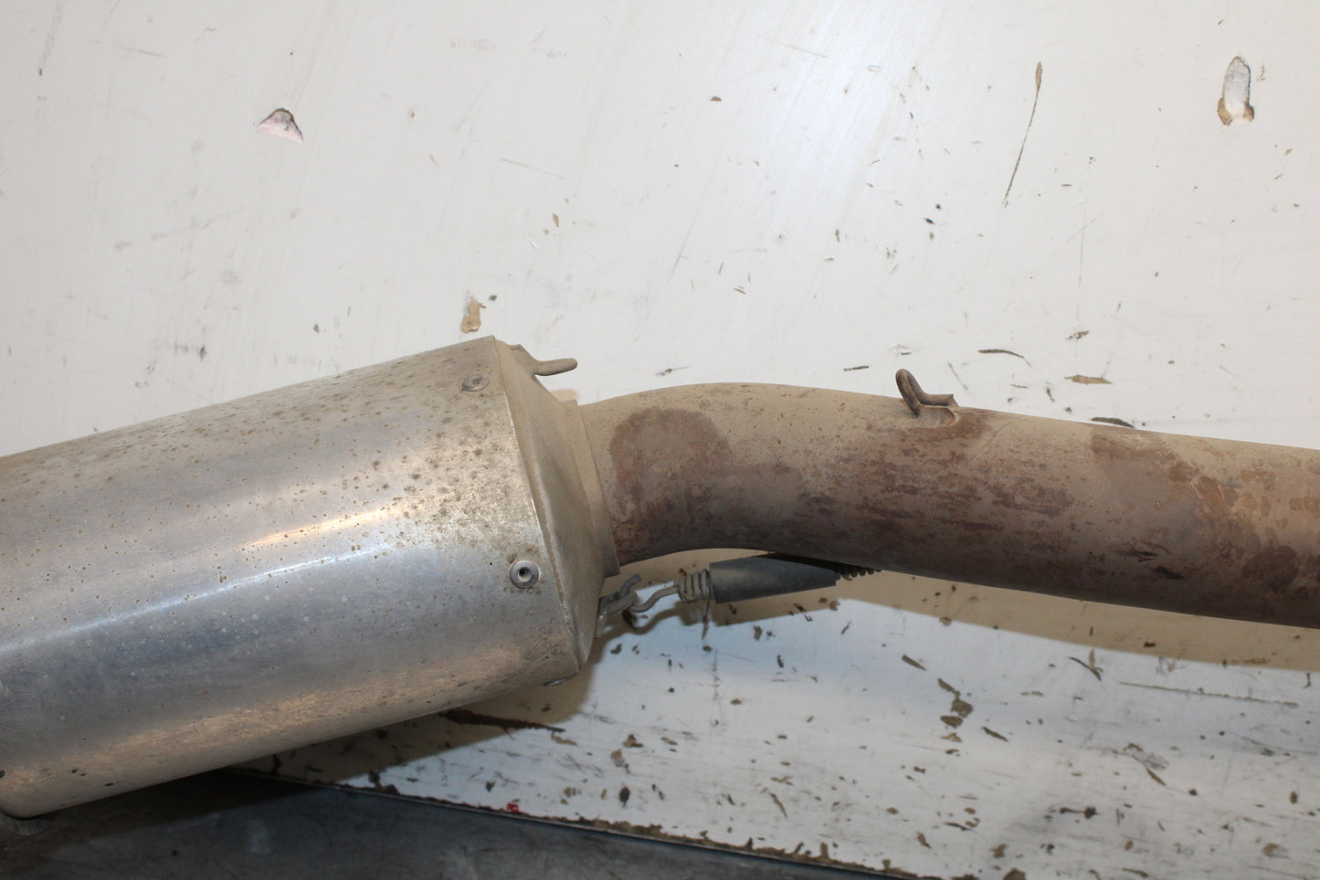 05-06 HONDA CBR600RR AFTERMARKET JARDINE EXHAUST PIPE MUFFLER SLIP ON BB739