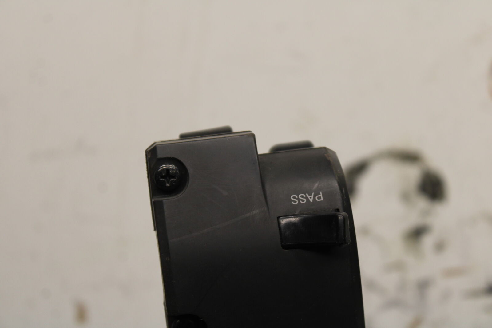 13-17 KAWASAKI NINJA ZX6R ZX636E LEFT CLIP ON HANDLE HORN SIGNALS SWITCH BB735