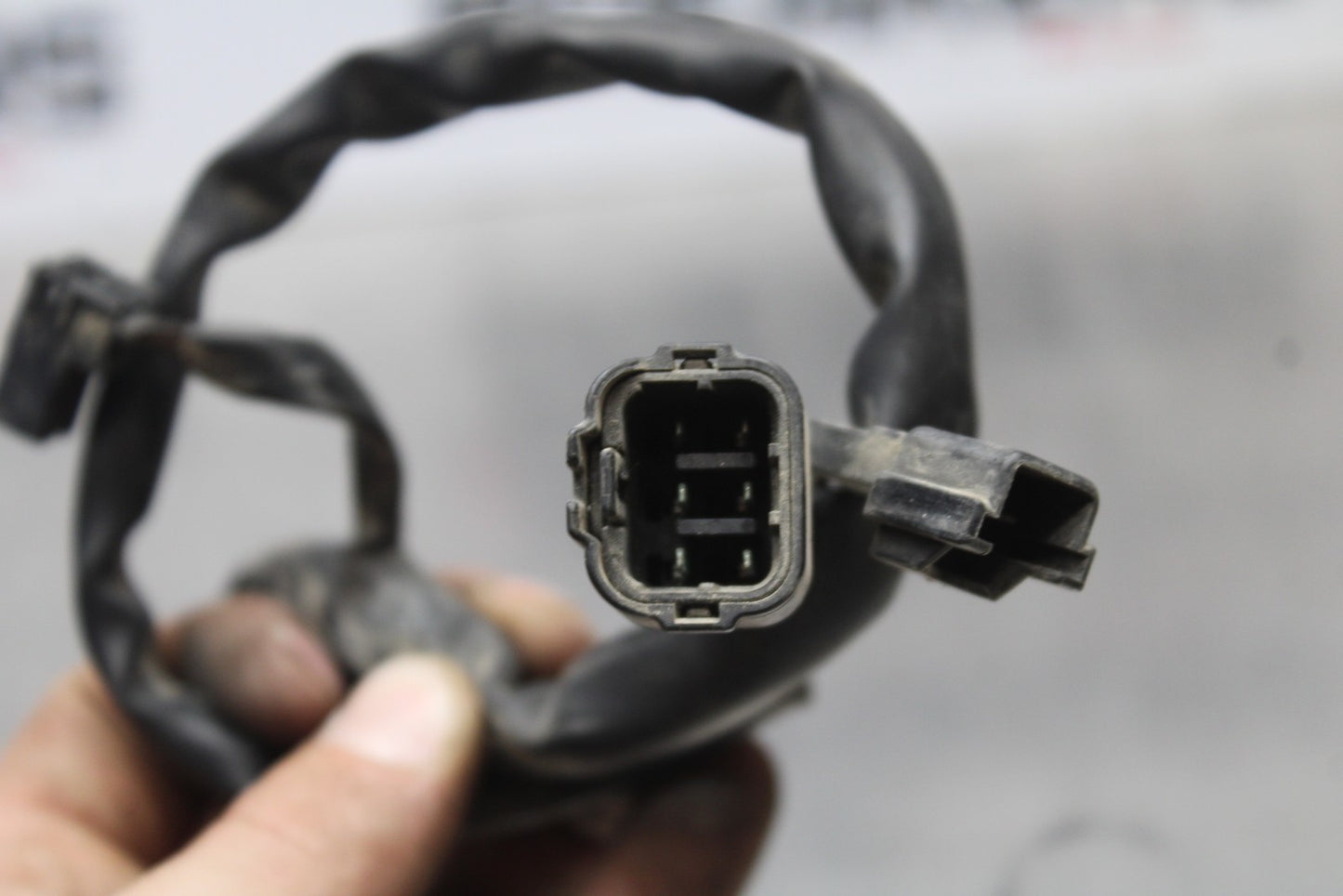 07-08 KAWASAKI NINJA ZX6R RIGHT CLIP ON HANDLE KILL OFF START SWITCH  BB203