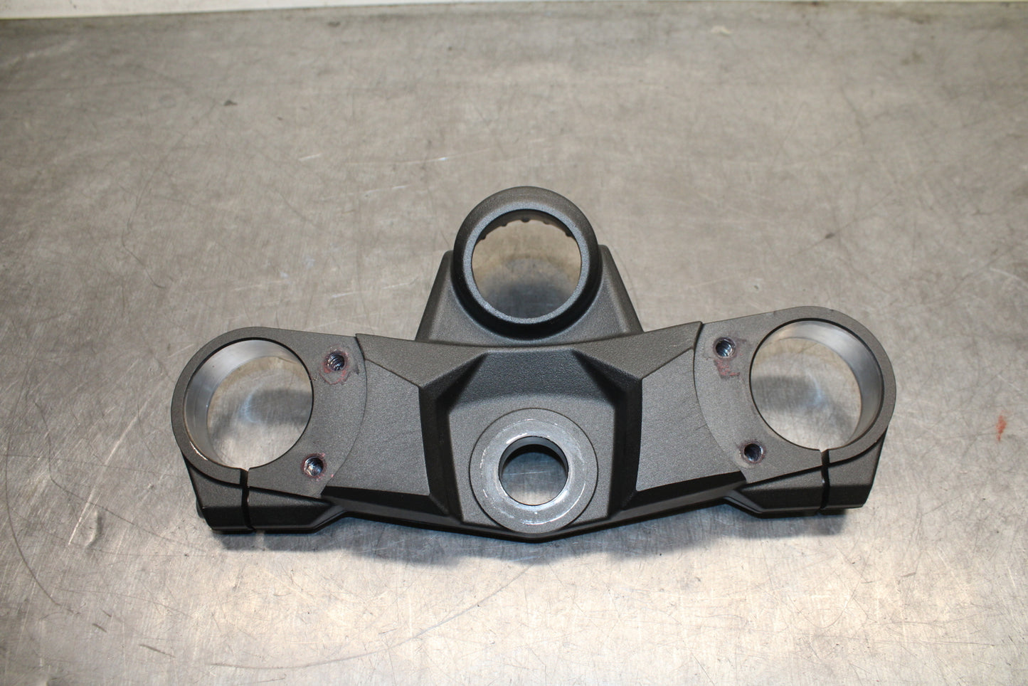 12-25 KAWASAKI NINJA ZX14R FORKS UPPER TRIPLE TREE CLAMP BB757