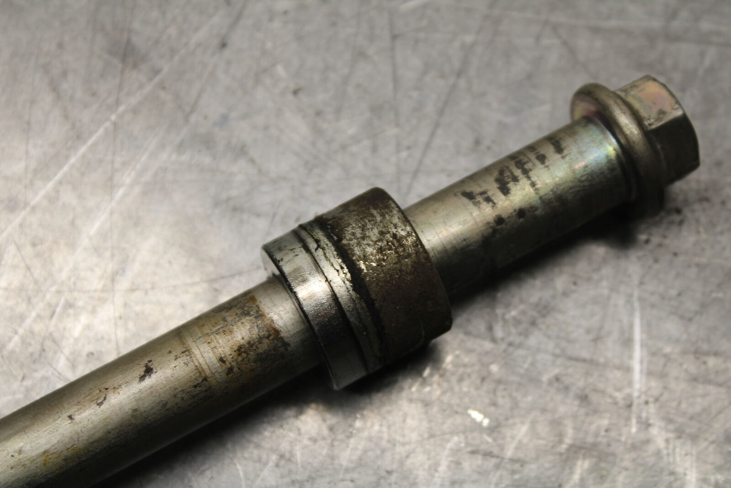 14-15 YAMAHA V STAR 1300 XVS1300CT TOURER FRONT WHEEL RIM AXLE PIVOT BOLT BB722