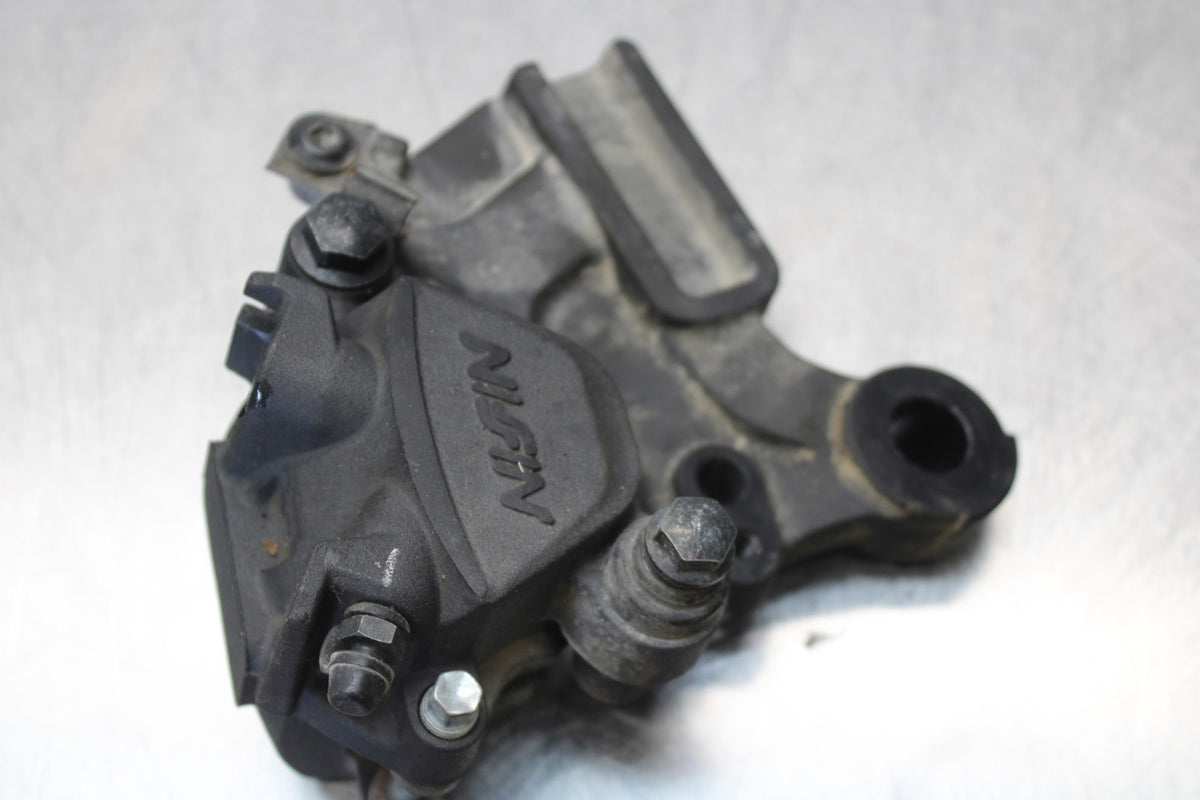 24-25 KAWASAKI NINJA ZX4R REAR BACK BRAKE CALIPER W MOUNT BRACKET BB174