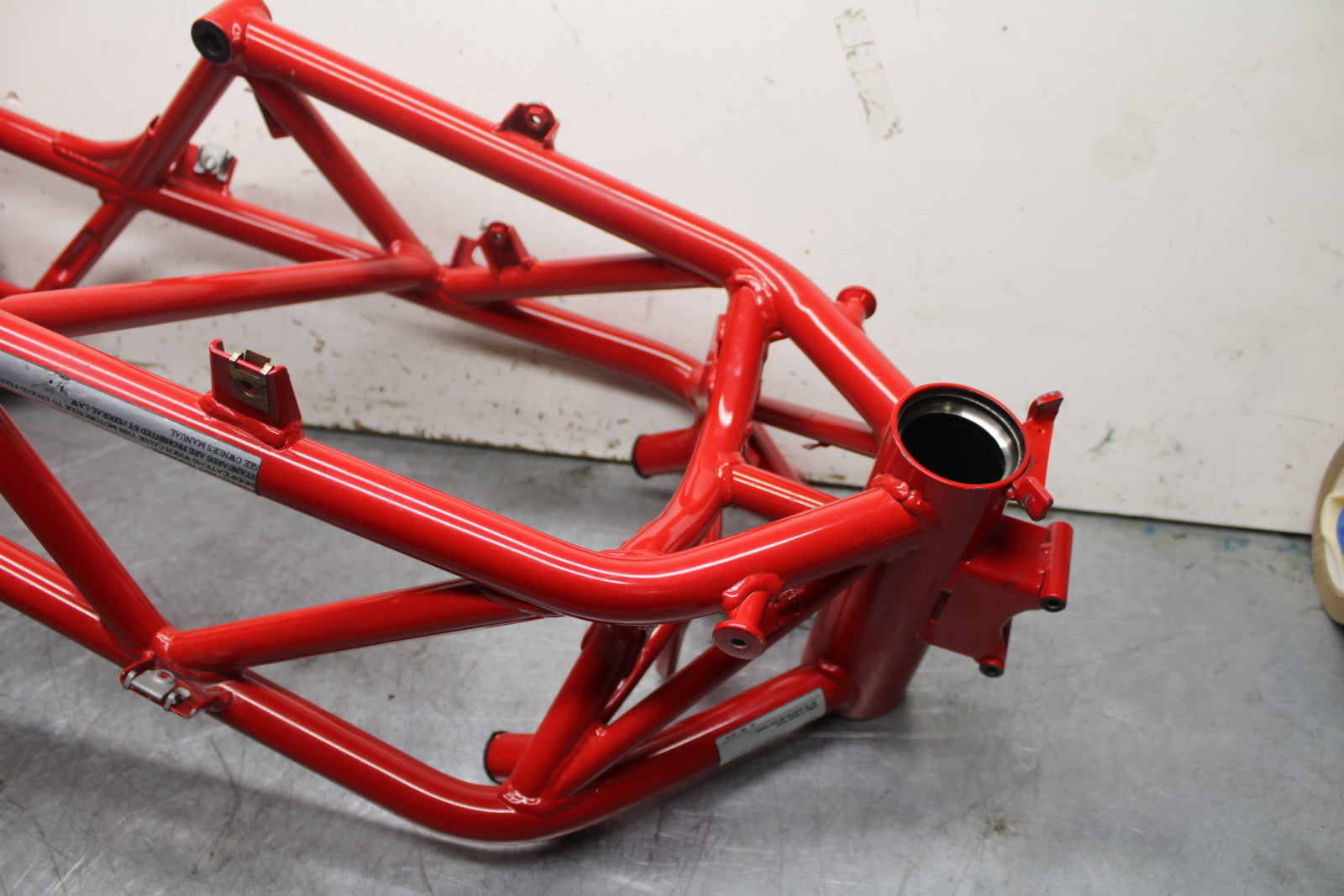 09-11 DUCATI STREETFIGHTER 1098 FRAME CHASSIS BB705