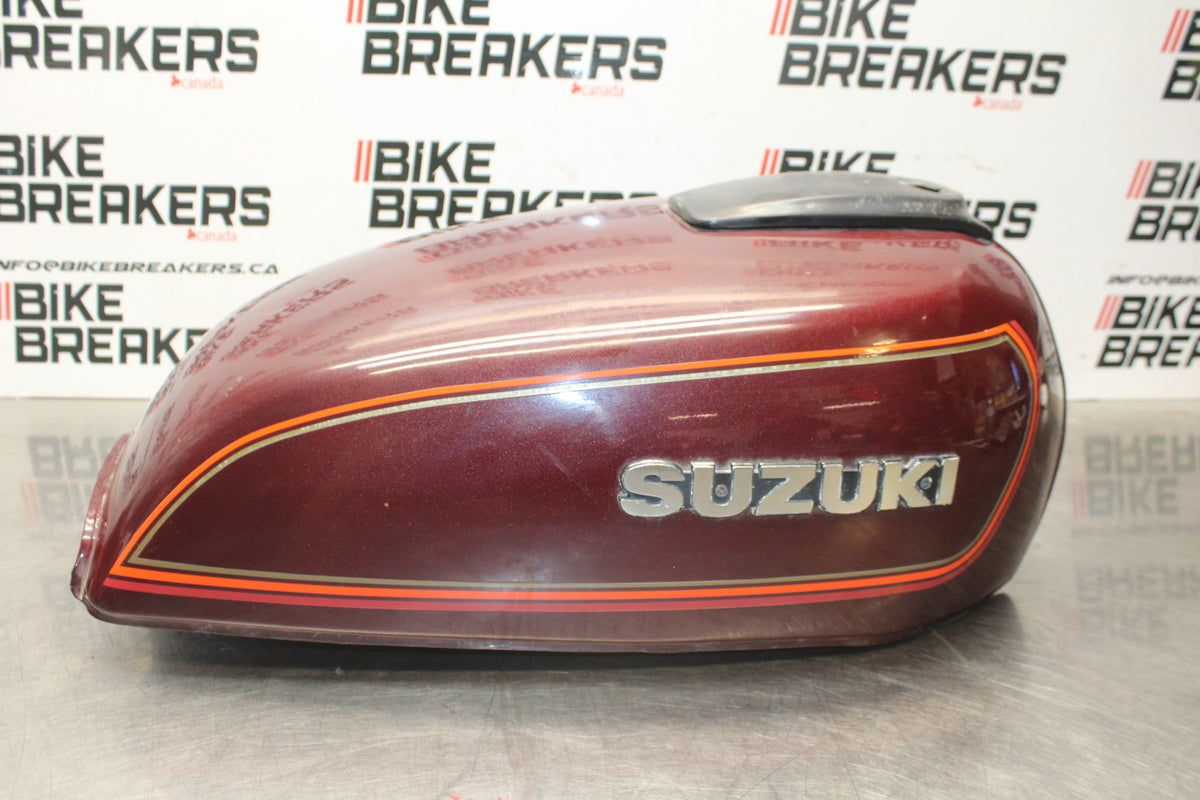 77 SUZUKI GS750 GAS TANK SIDE TAIL COWL COVER 44110-45000-13L BB779