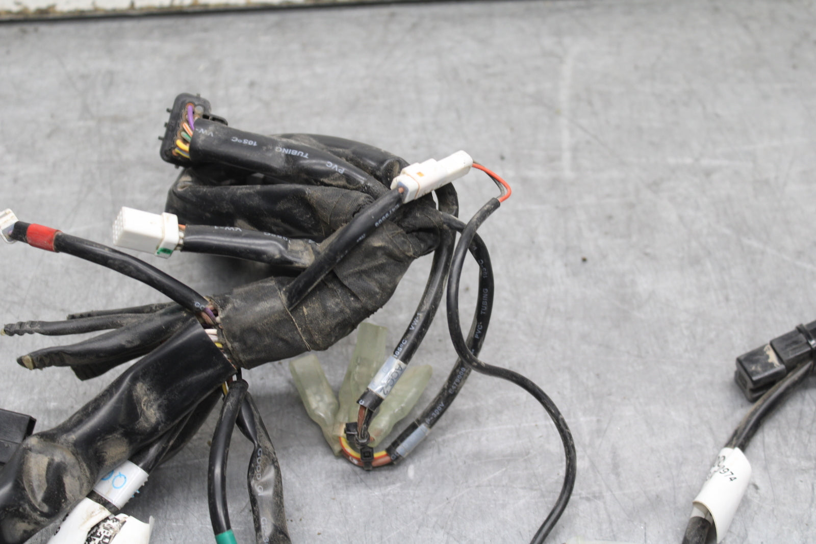 21-24 KTM 890 ADVENTURE R HEADLIGHT SPEEDO GAUGES WIRING HARNESS WIRE LOOM BB723