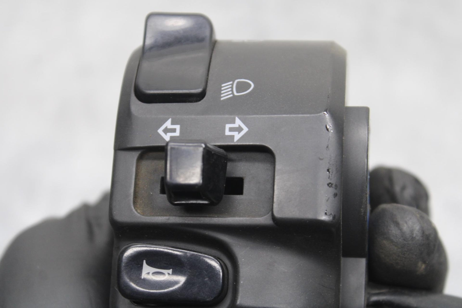 2009 Kawasaki Ninja 250R EX250J LEFT CLIP ON HANDLE HORN SIGNALS SWITCH  BB87