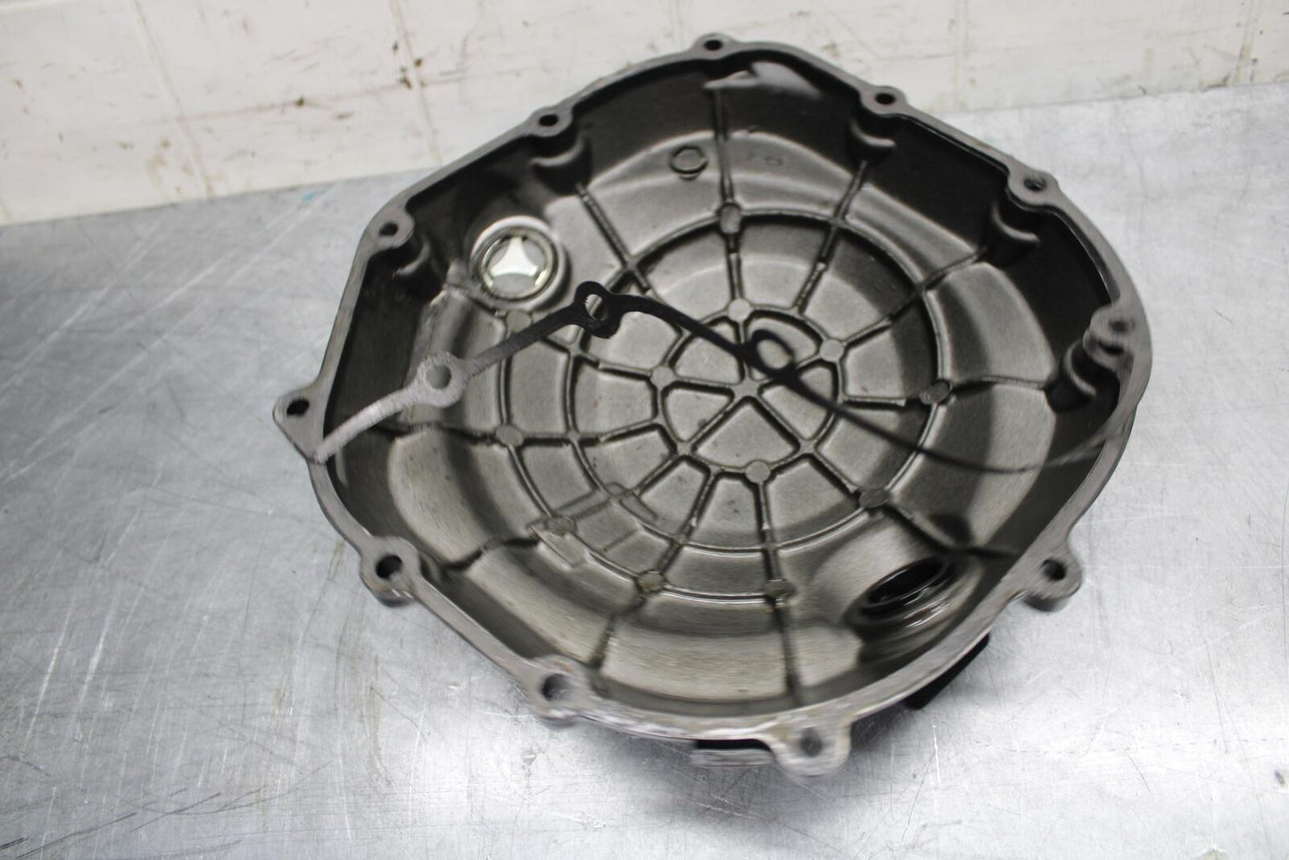 06-07 KAWASAKI NINJA ZX14R CLUTCH SIDE ENGINE MOTOR COVER BB466