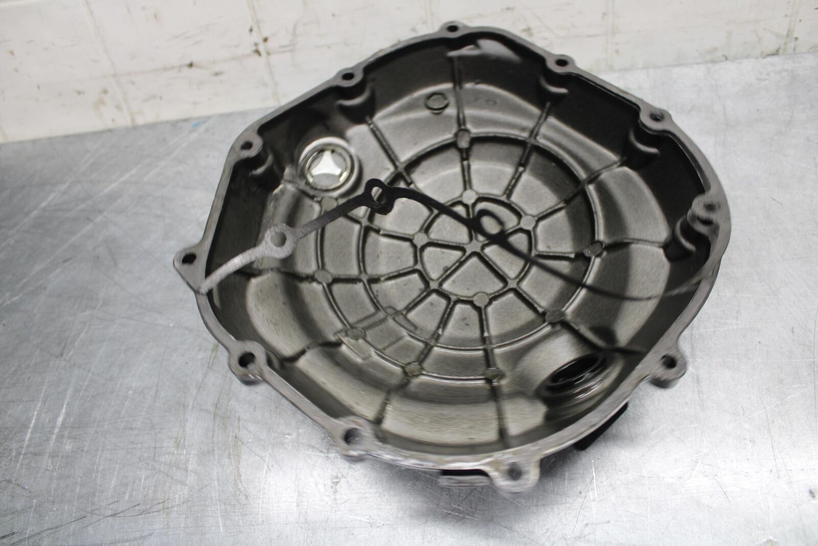 06-07 KAWASAKI NINJA ZX14R CLUTCH SIDE ENGINE MOTOR COVER BB466