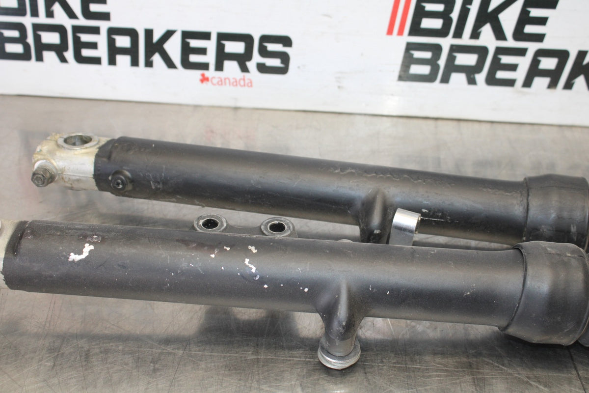 81 YAMAHA MAXIM 550 XJ550 FRONT FORKS SHOCK SUSPENSION SET PAIR BB866