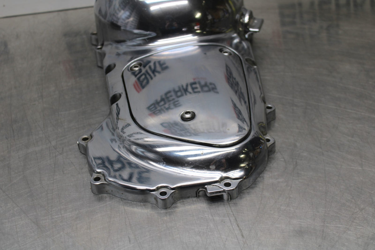 03-08 KAWASAKI VULCAN 1600 CLUTCH SIDE ENGINE MOTOR COVER BB196