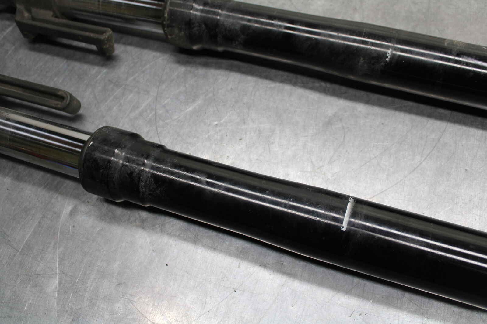 12-13 KAWASAKI Z1000 FRONT FORKS SHOCK SUSPENSION SET PAIR BB743