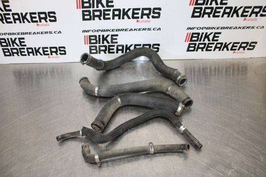 06-07 SUZUKI GSXR 600 RADIATOR HOSES ENGINE COOLANT WATER PIPES HOSE SET BB170