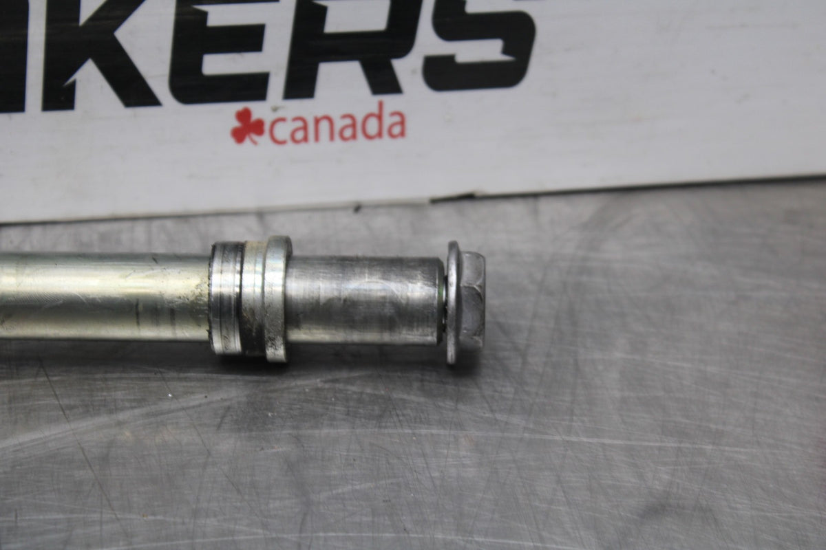 08-16 YAMAHA YZF R6 FRONT WHEEL RIM AXLE PIVOT BOLT BB856