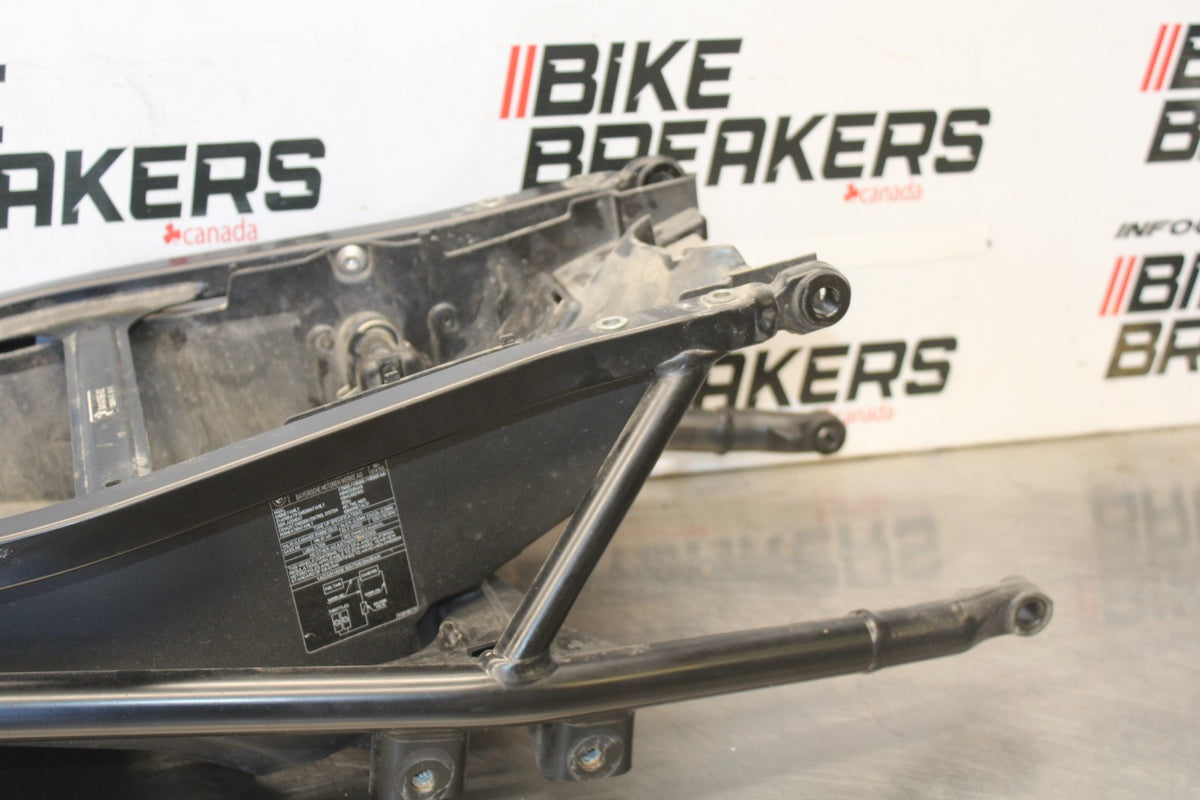 19 BMW F750GS REAR SUBFRAME BACK SUB FRAME BB938