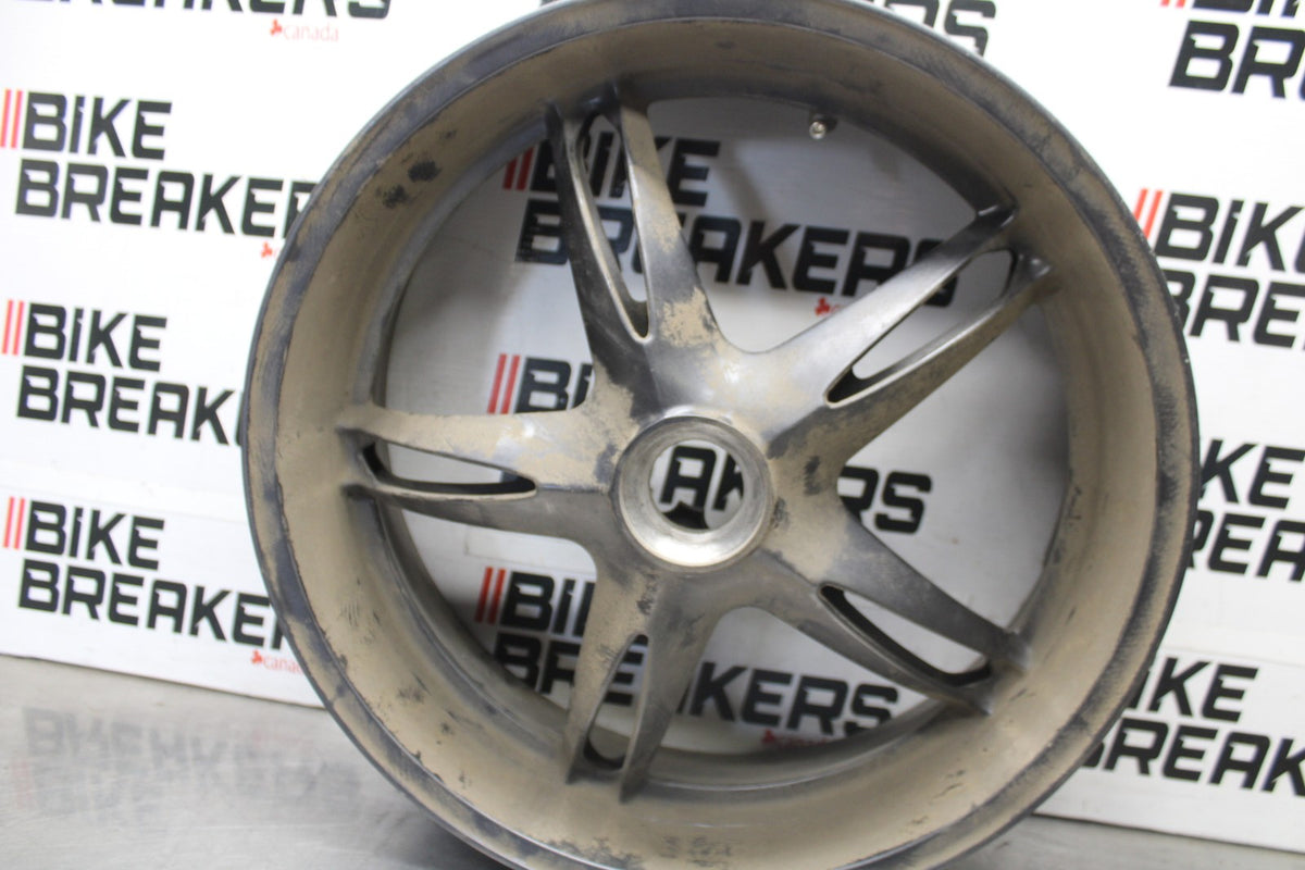 05-08 TRIUMPH SPEED TRIPLE 1050 REARWHEEL BACK RIM BB933