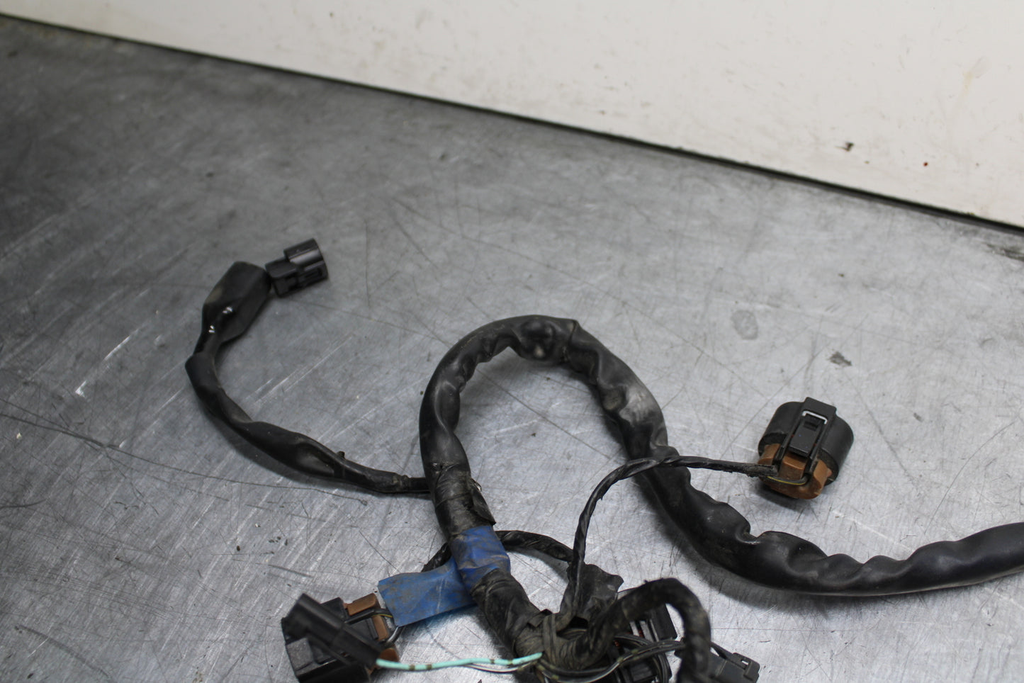 08-10 SUZUKI GSXR 600 HEADLIGHT SPEEDO GAUGES WIRING HARNESS WIRE LOOM BB753