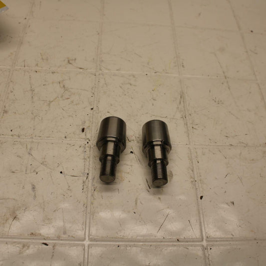 01-05 YAMAHA FZS1000 HANDLEBAR END CAPS WEIGHTS  BB10