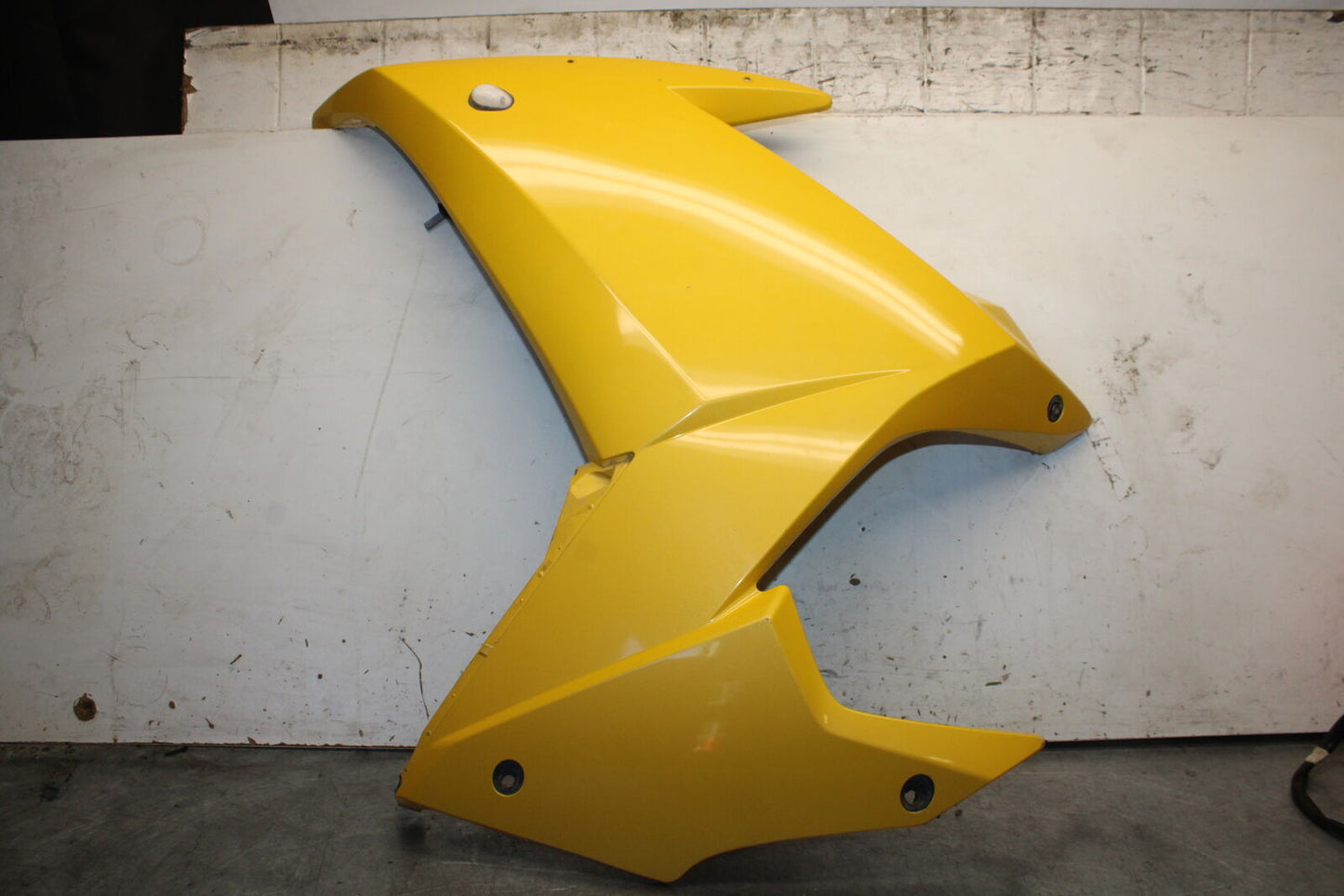 09-15 YAMAHA FZ6R LEFT LOWER MID UPPER SIDE FAIRING COWL  BB686