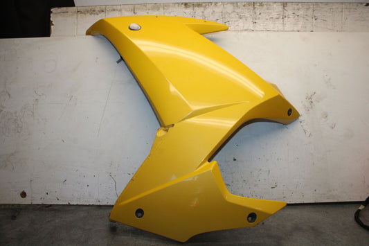 09-15 YAMAHA FZ6R LEFT LOWER MID UPPER SIDE FAIRING COWL  BB686