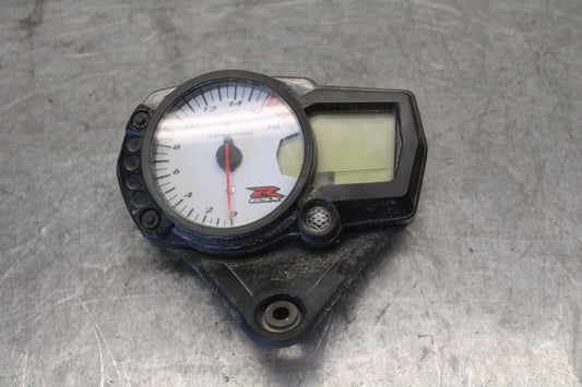 06-07 SUZUKI GSXR 600 SPEEDO TACH GAUGES CLUSTER SPEEDOMETER TACHOMETER BB694