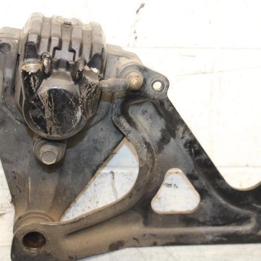 1979 Yamaha XS1100 REAR BACK BRAKE CALIPER W MOUNT BRACKET BB572