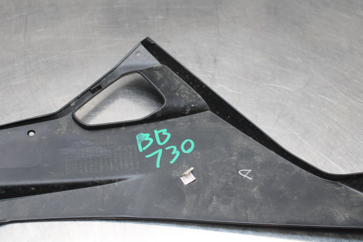 24 KAWASAKI NINJA 500 ABS RIGHT LOWER BOTTOM BELLY SIDE FAIRING COWL  BB730