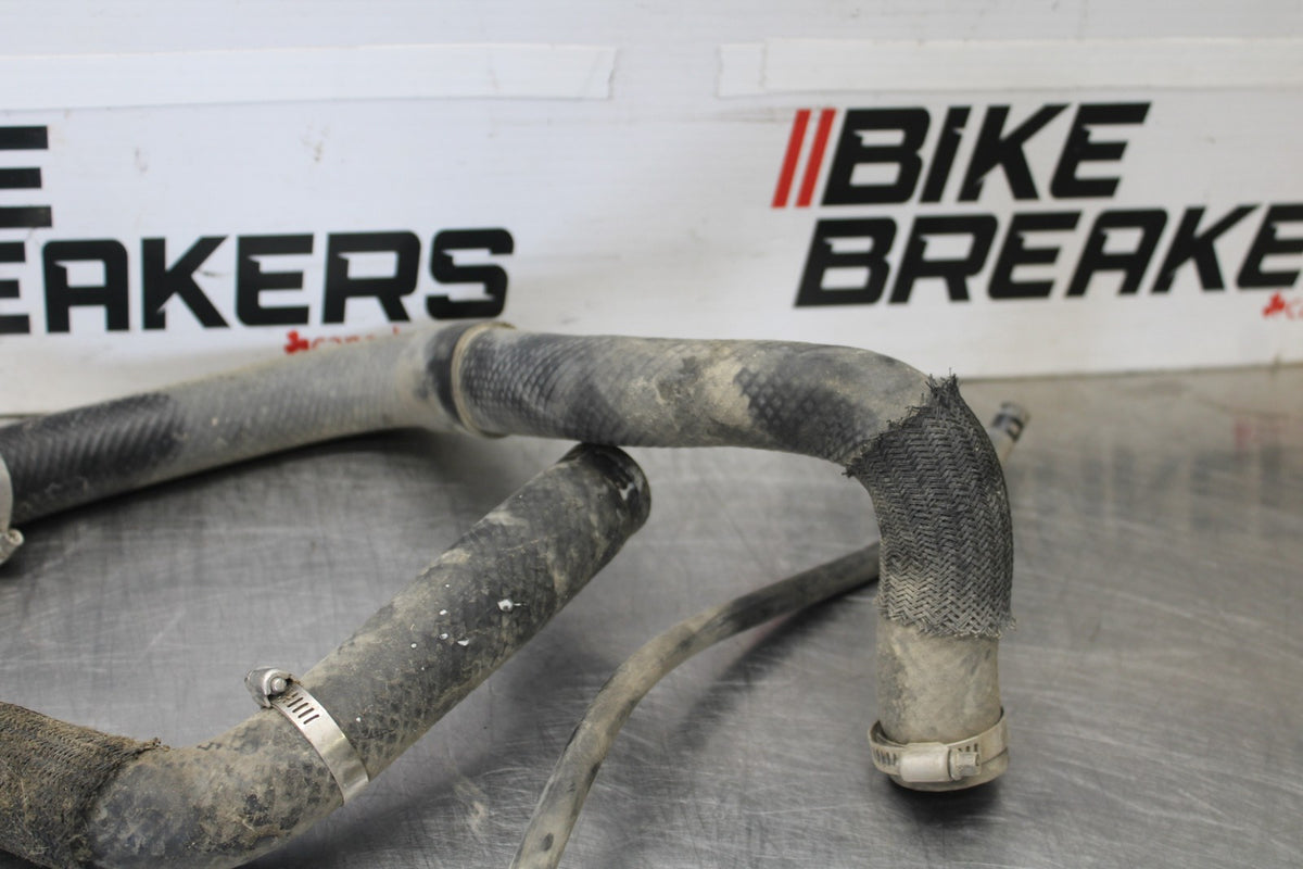 08 KAWASAKI ZX6R RADIATOR HOSES ENGINE COOLANT WATER PIPES HOSE KIT SET BB896