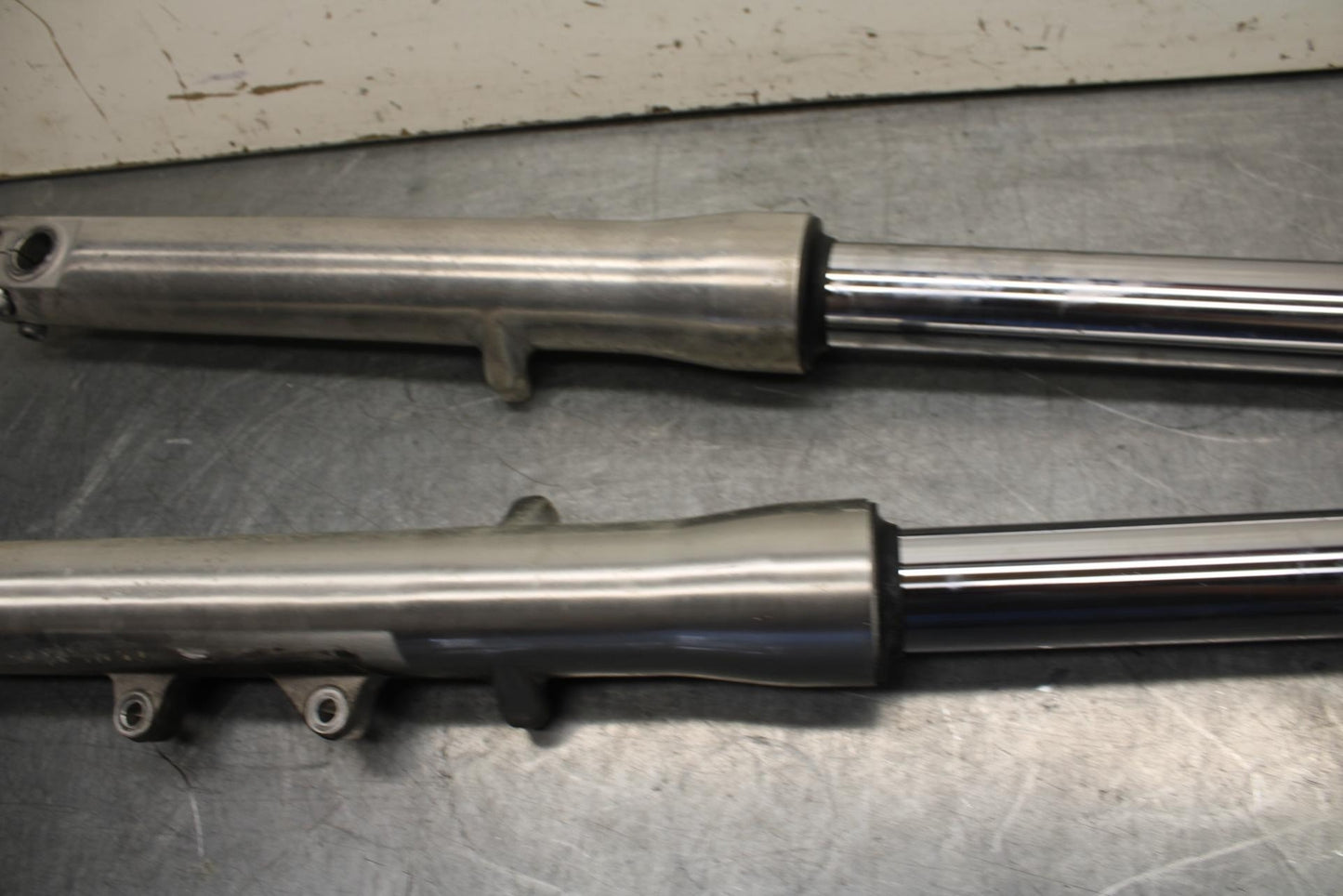 01-02 HONDA SHADOW SPIRIT 750 FRONT FORKS SHOCK SUSPENSION SET PAIR BB632