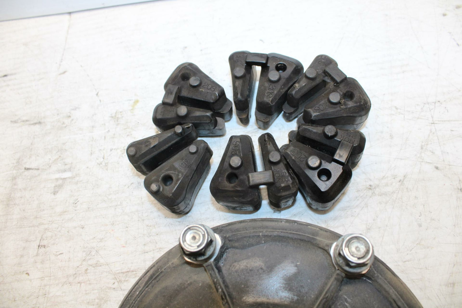 09 YAMAHA FZ6 REAR HUB SHOCK DAMPERS CUSH ABSORBERS BB295