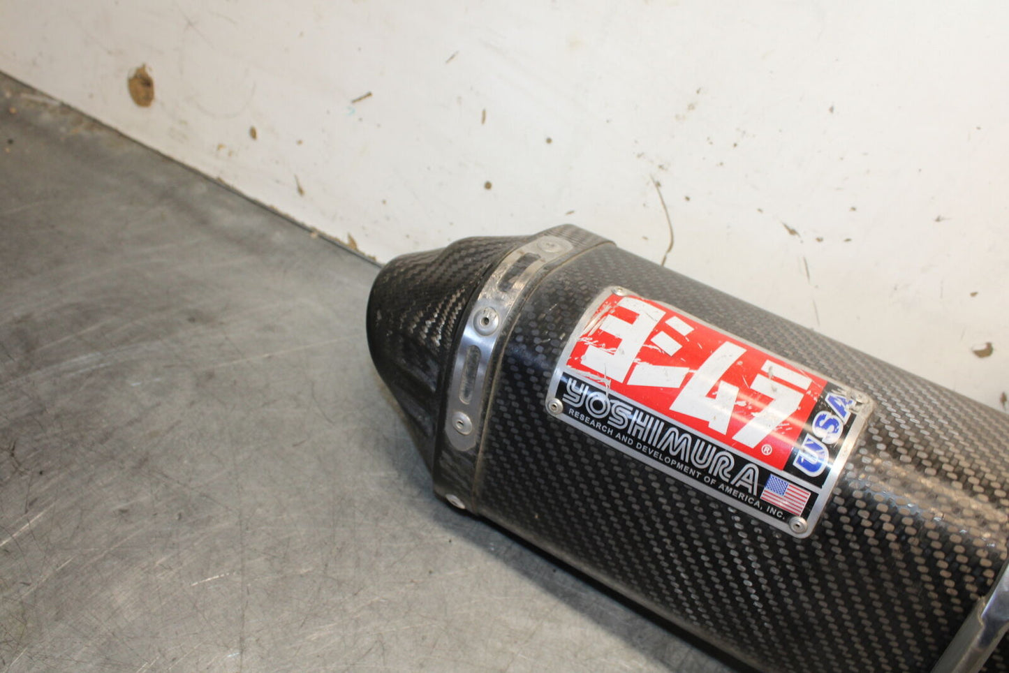 05-06 SUZUKI GSXR1000 YOSHIMURA EXHAUST PIPE MUFFLER SLIP ON CAN SILENCER BB677