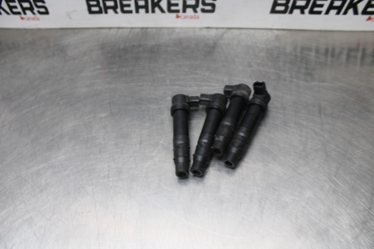 07-08 KAWASAKI NINJA ZX6R IGNITION COILS COIL SPARK PLUG CAPS 21171-1282 BB855