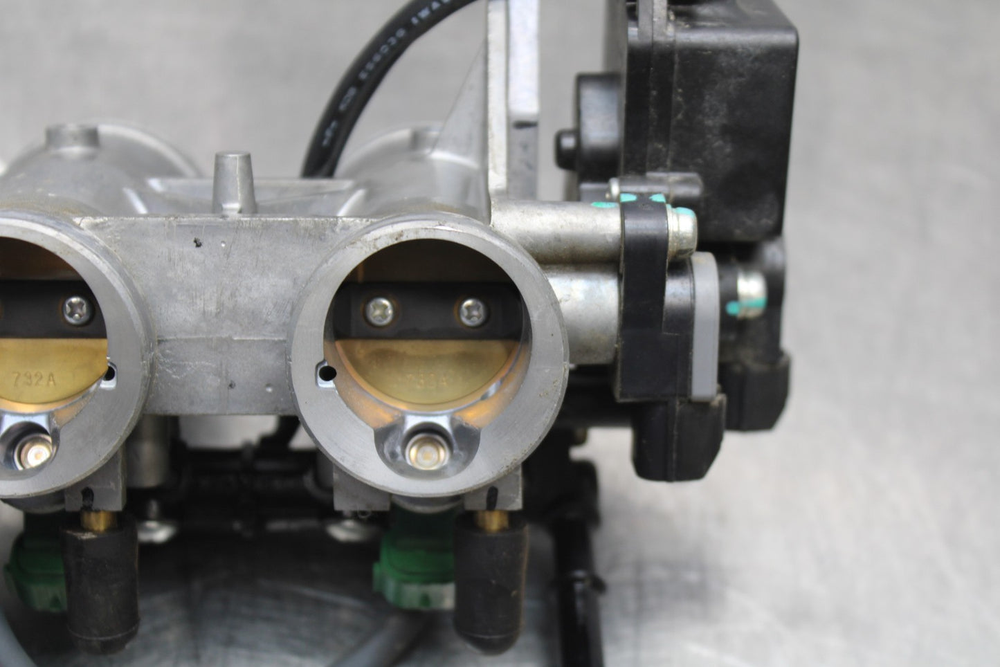 13-17 KAWASAKI NINJA 300 EX300 ABS MAIN FUEL INJECTORS / THROTTLE BODIES BB187