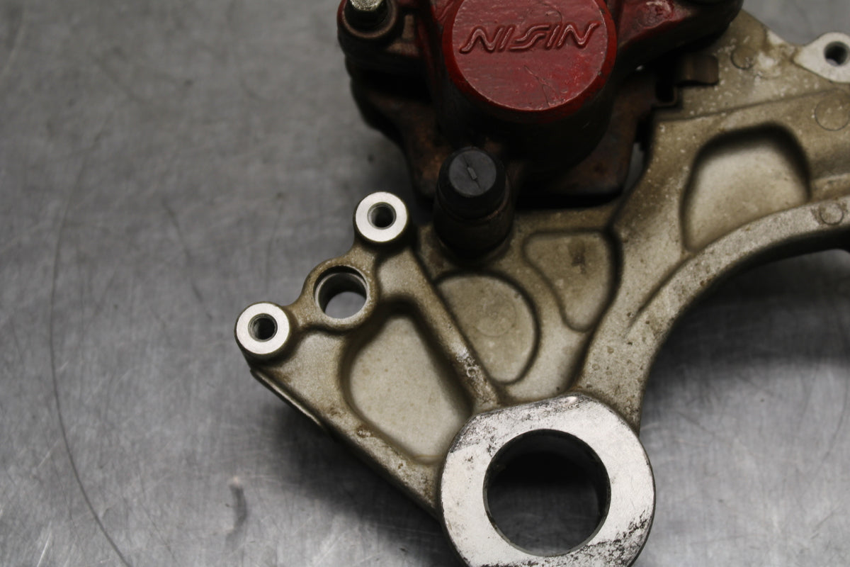 12-16 HONDA CBR1000RR REAR BACK BRAKE CALIPER W MOUNT BRACKET BB114