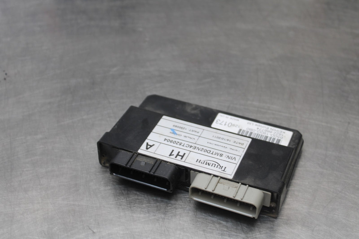 12 TRIUMPH STREET TRIPLE R ECU COMPUTER CONTROLLER UNIT BLACK BOX ECM BB914