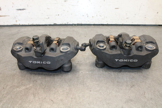 05-06 SUZUKI GSXR1000 RIGHT LEFT FRONT BRAKE CALIPER SET PAIR CALIPERS BB663