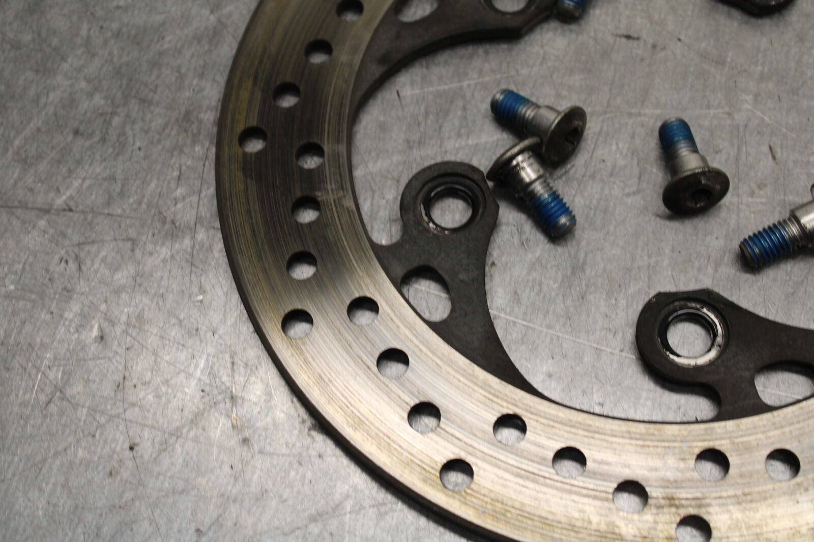 11-24 SUZUKI GSXR750 REAR ROTOR BACK BRAKE DISC 69211-18G00 BB714