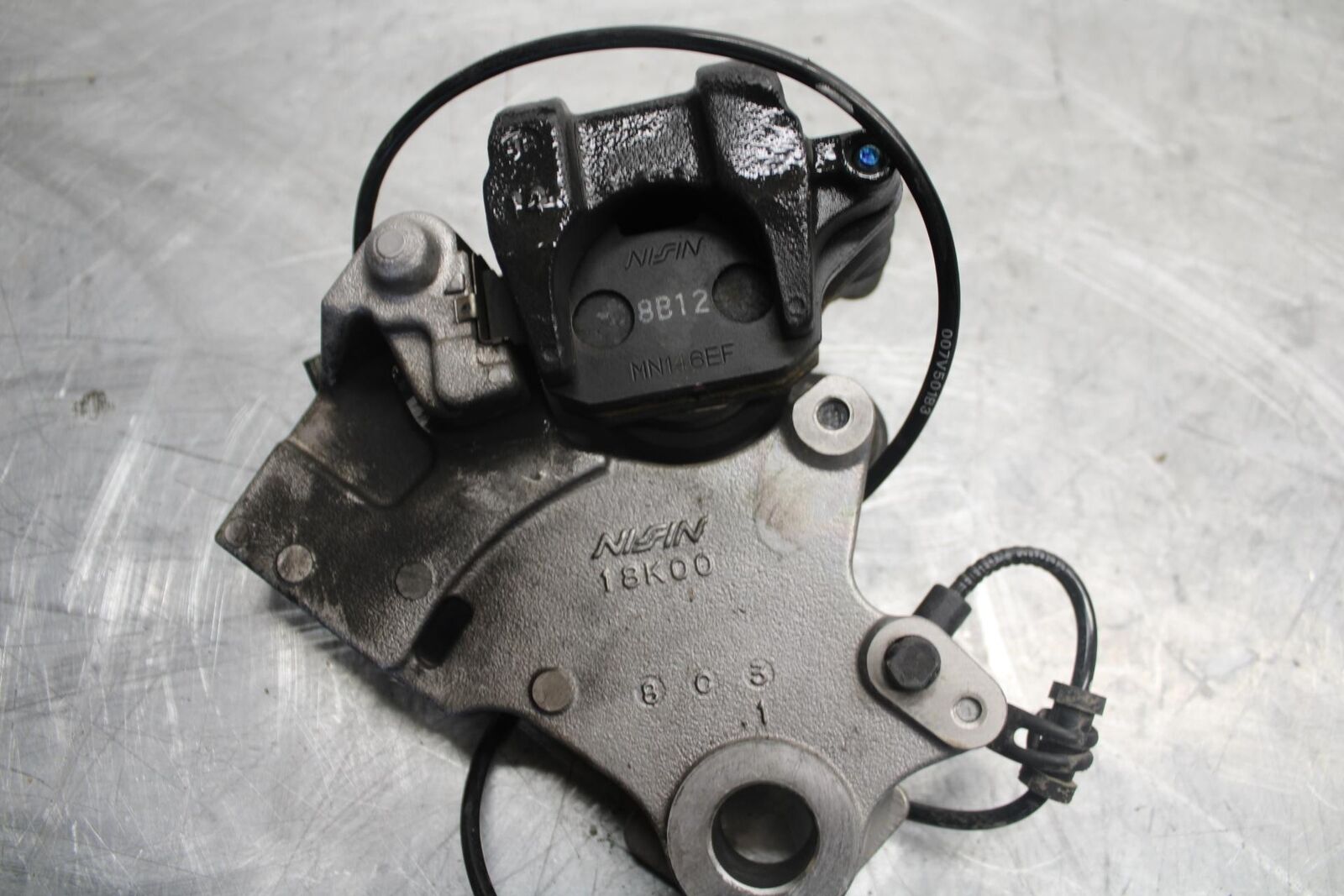 2017 Suzuki SV650X SV650AL7 ABS REAR  BRAKE CALIPER W MOUNT BRACKET BB511