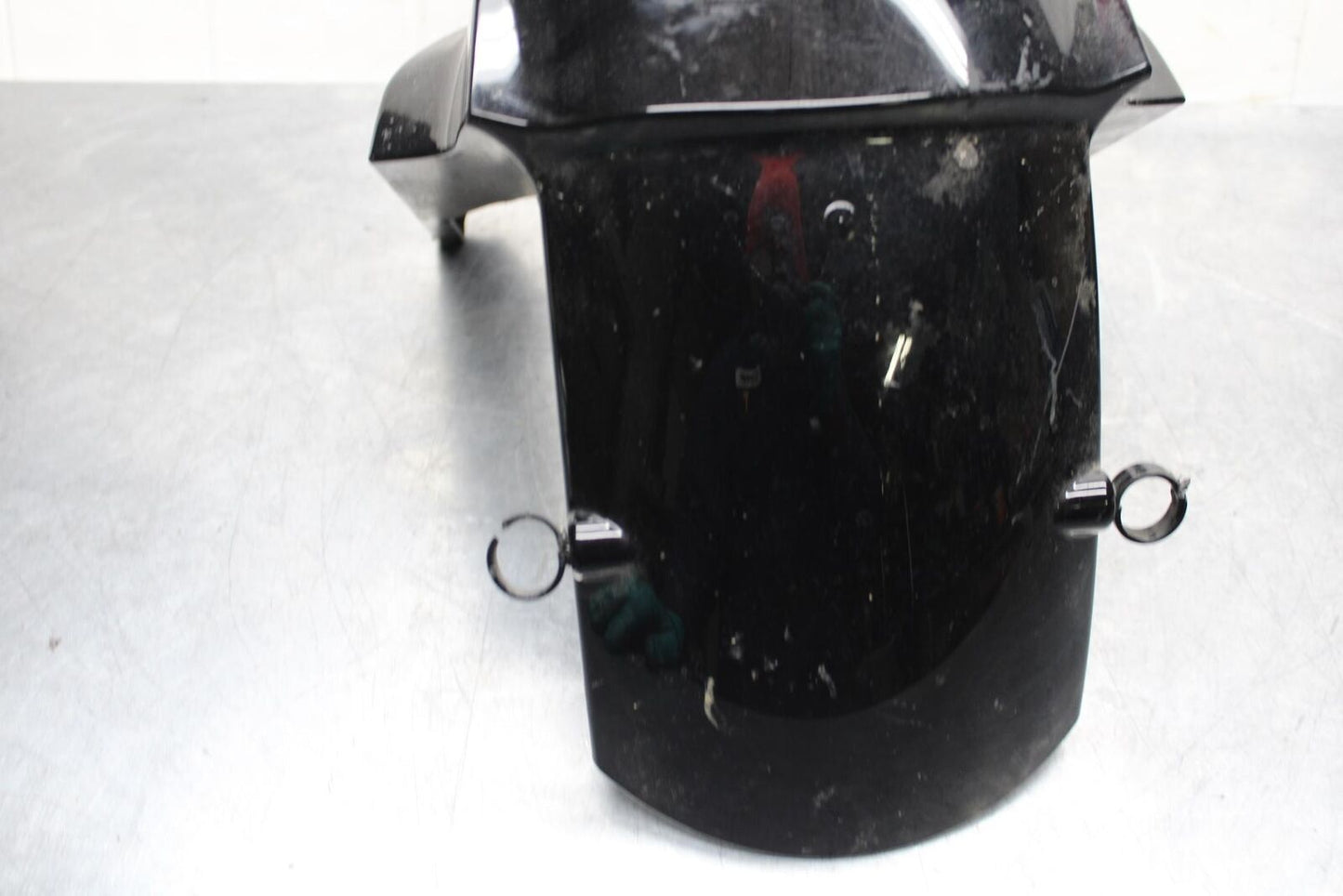 2011 Kawasaki Ninja ZX6R ZX600R FRONT WHEEL FENDER COWL 35004-0118-32N BB587