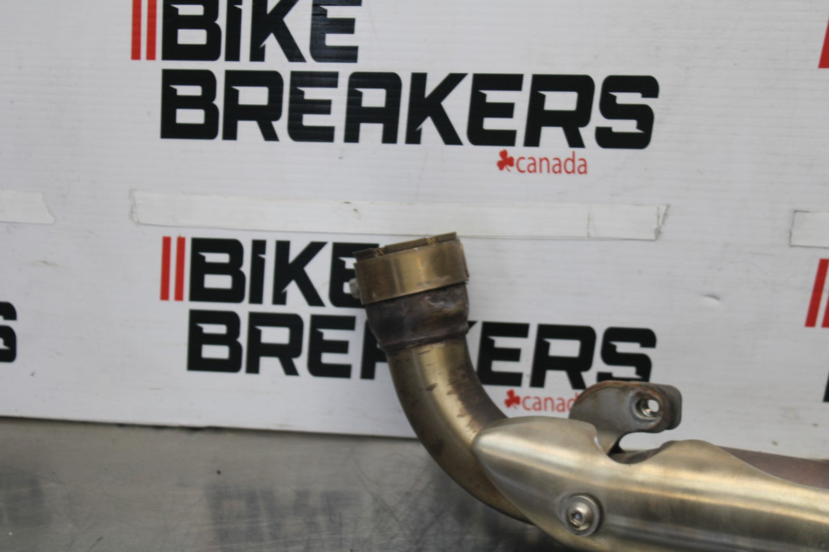 12 TRIUMPH STREET TRIPLE R EXHAUST HEADER PIPES MANIFOLD BB914