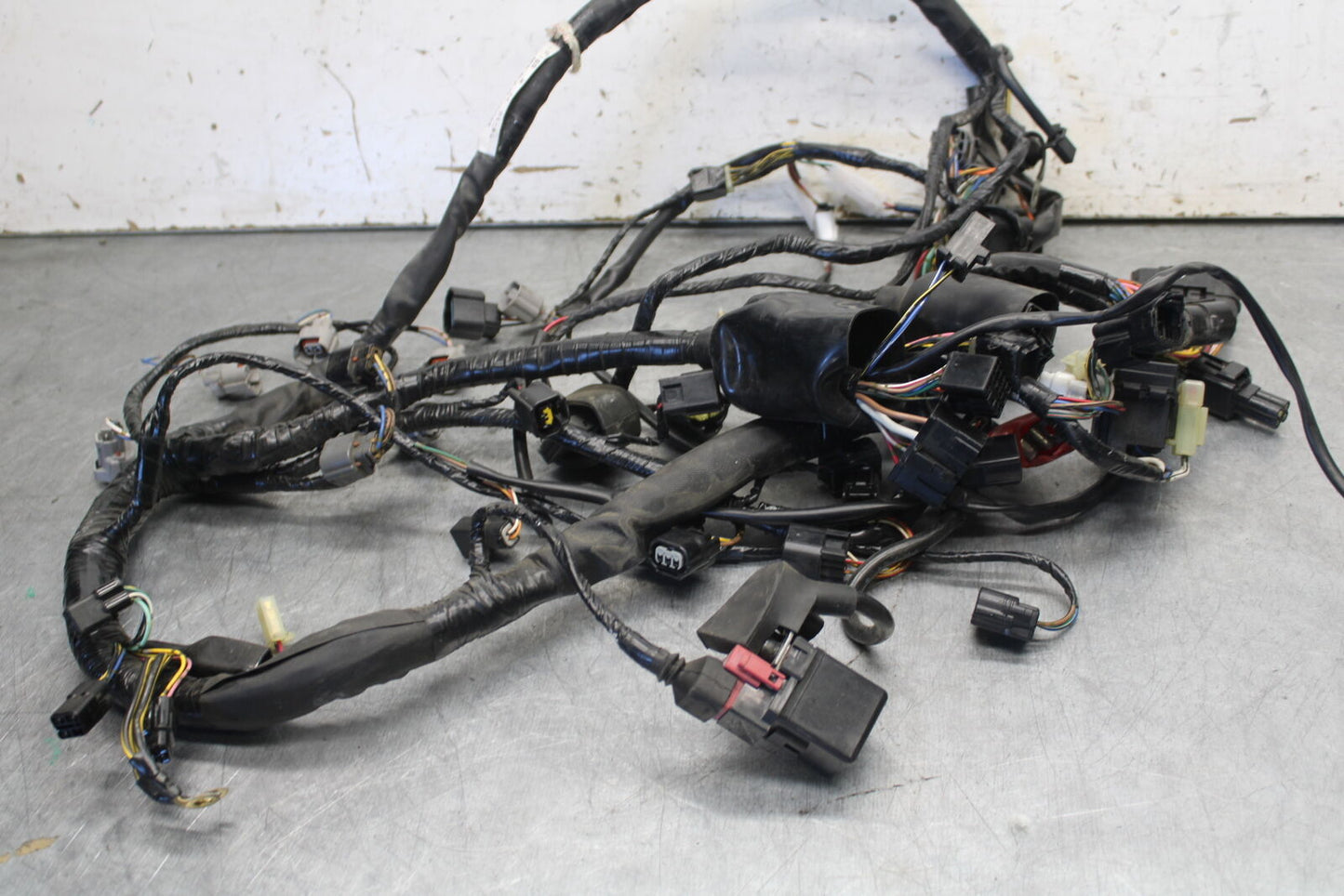 09-12 KAWASAKI NINJA ZX6R MAIN ENGINE WIRING HARNESS WIRE LOOM 26031-0793  BB698